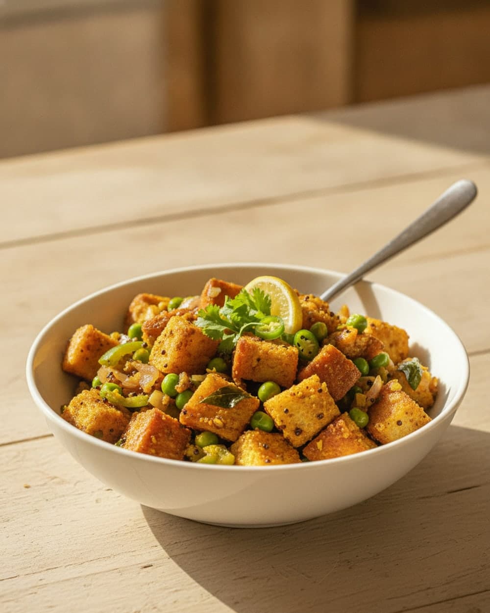 Bread Upma