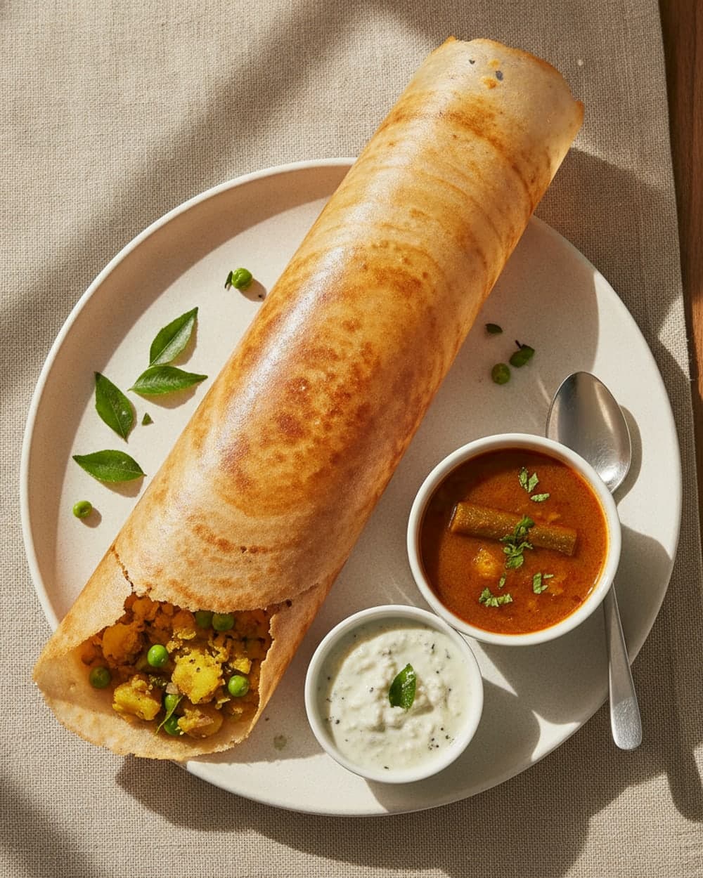 Crisp Masala Dosa