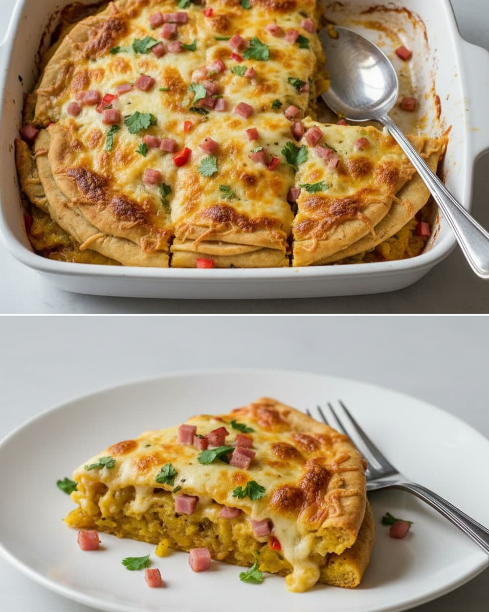 Aloo Paratha Wedges