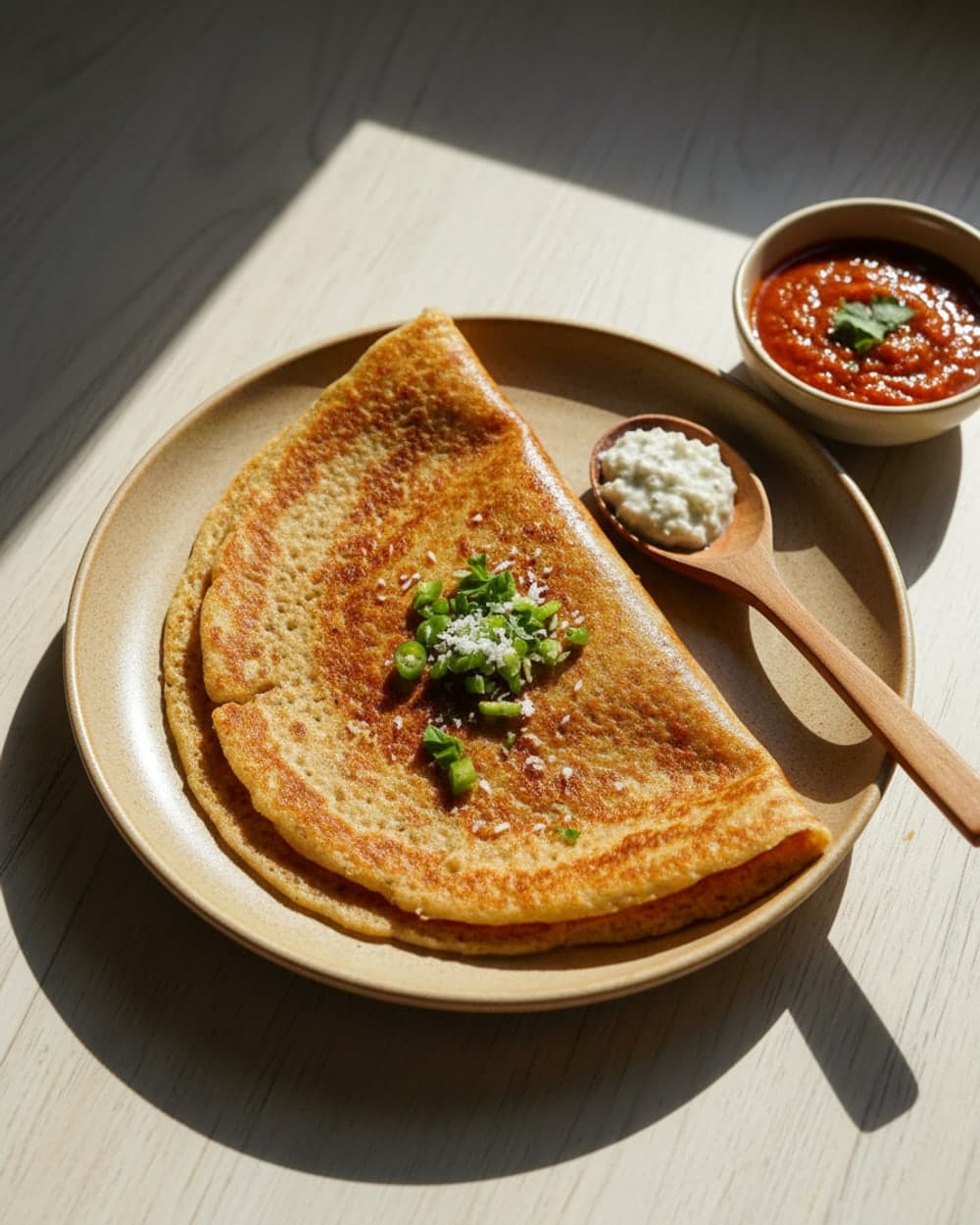 Ragi Dosa Crepes