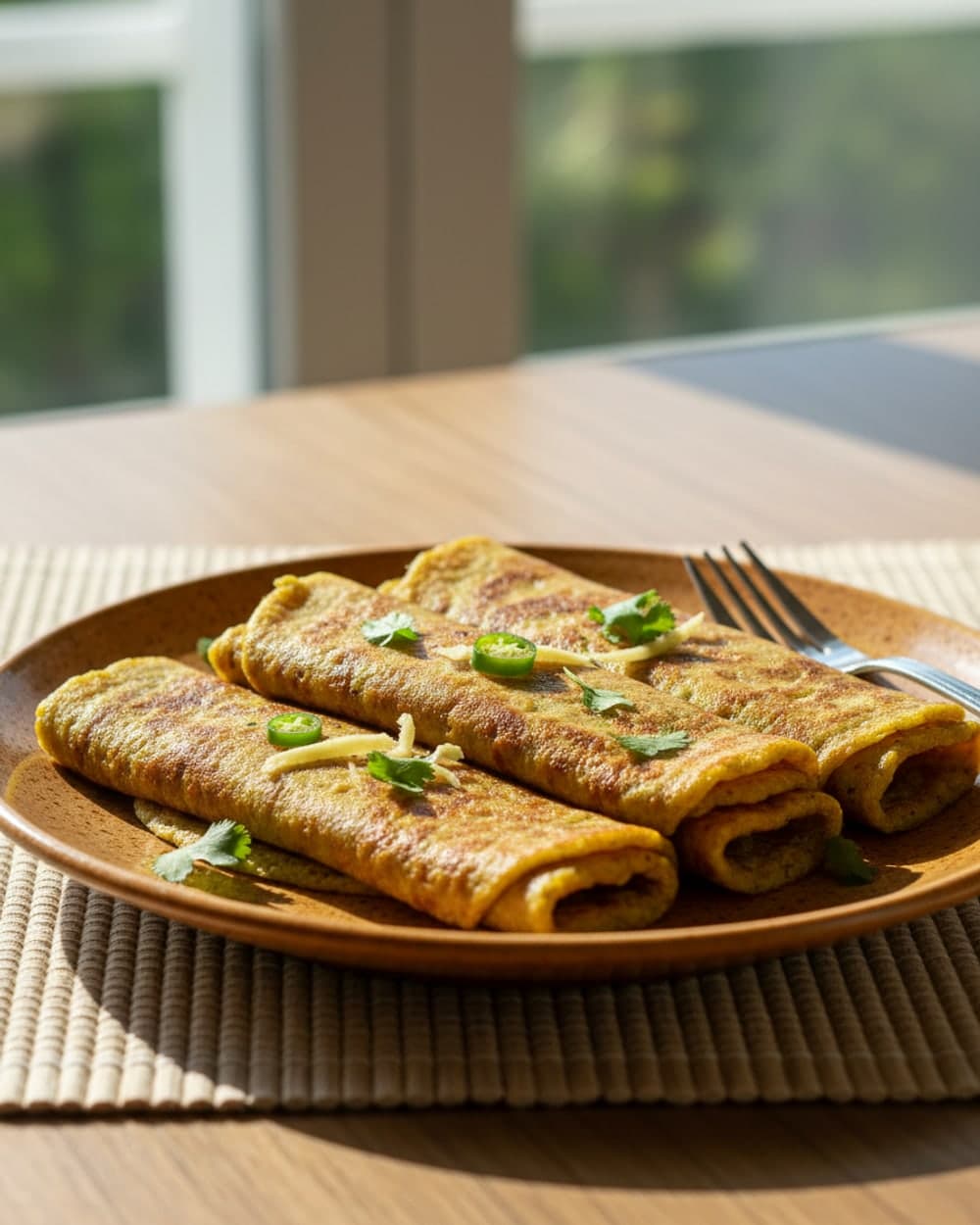 Pesarattu Ginger Crepes