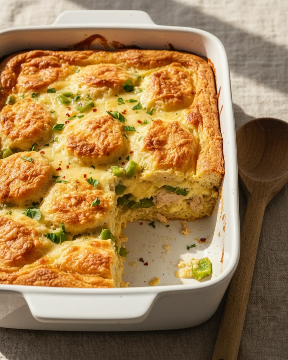 Turkey Egg Pepper Jack Biscuits