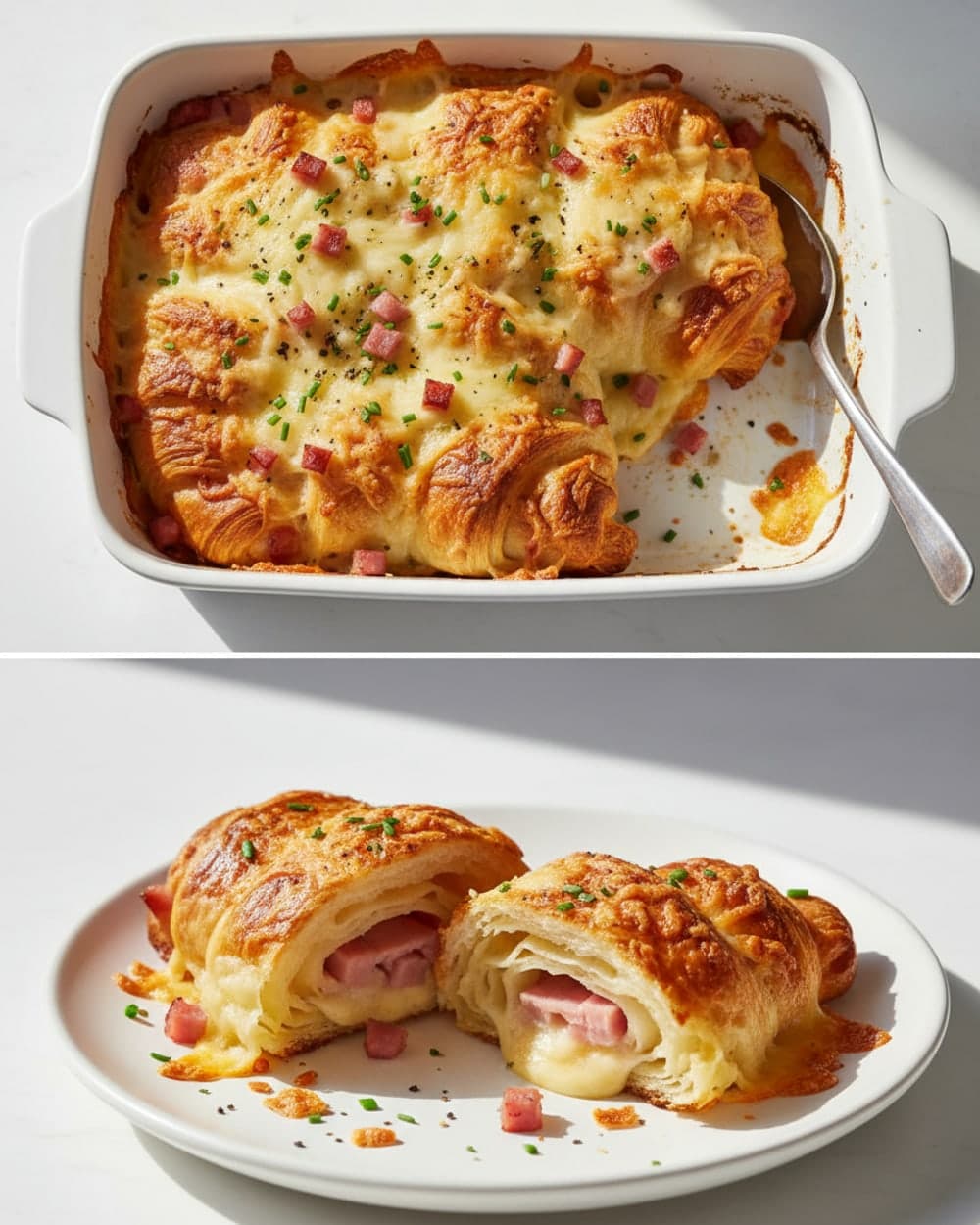 Ham and Cheese Croissants