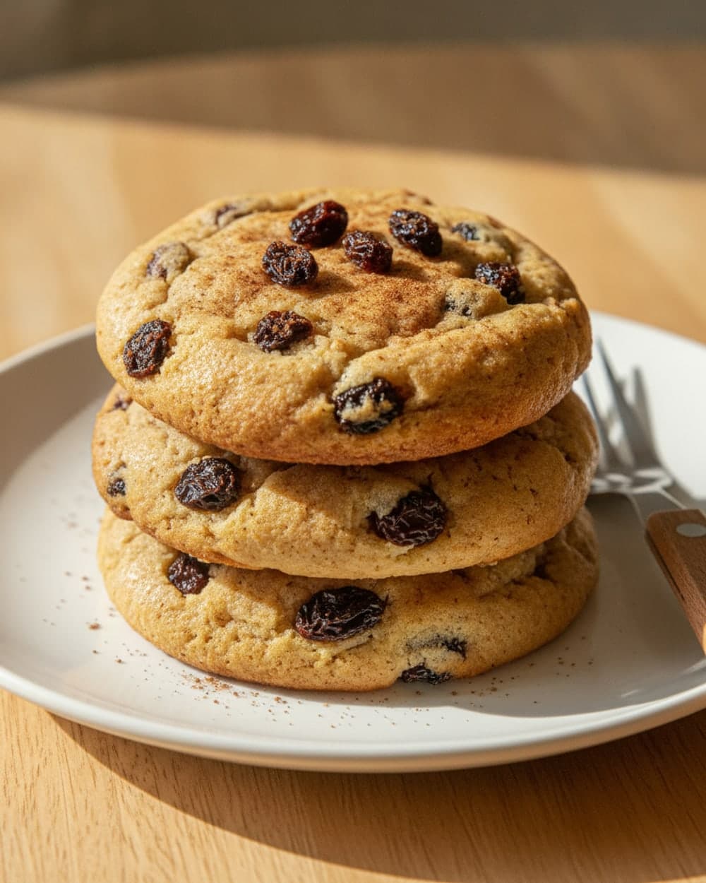 Cinnamon Raisin Breakfast Cookies