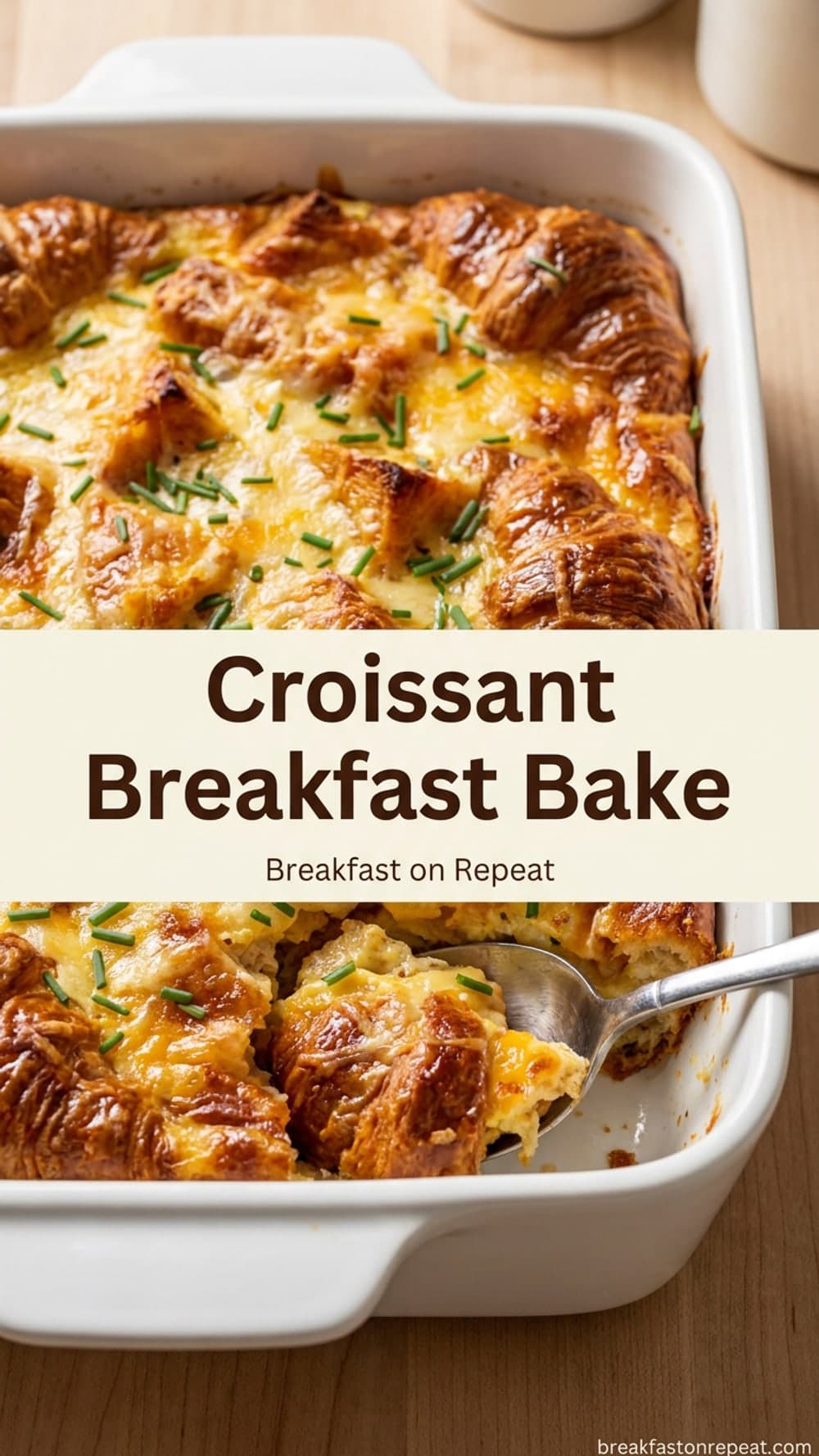 Croissant Breakfast Bake