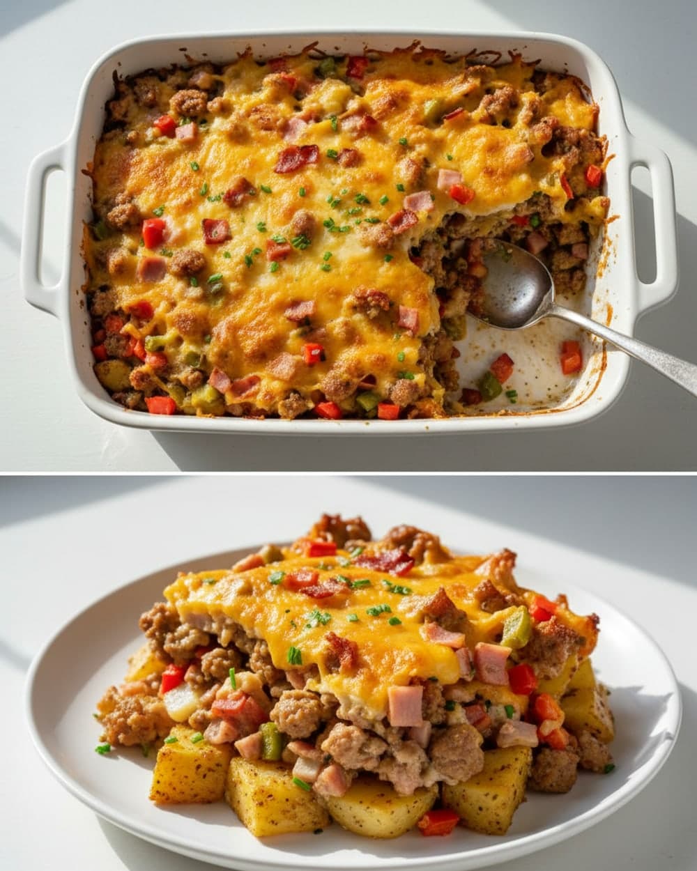 Sausage Bacon Hash Pair