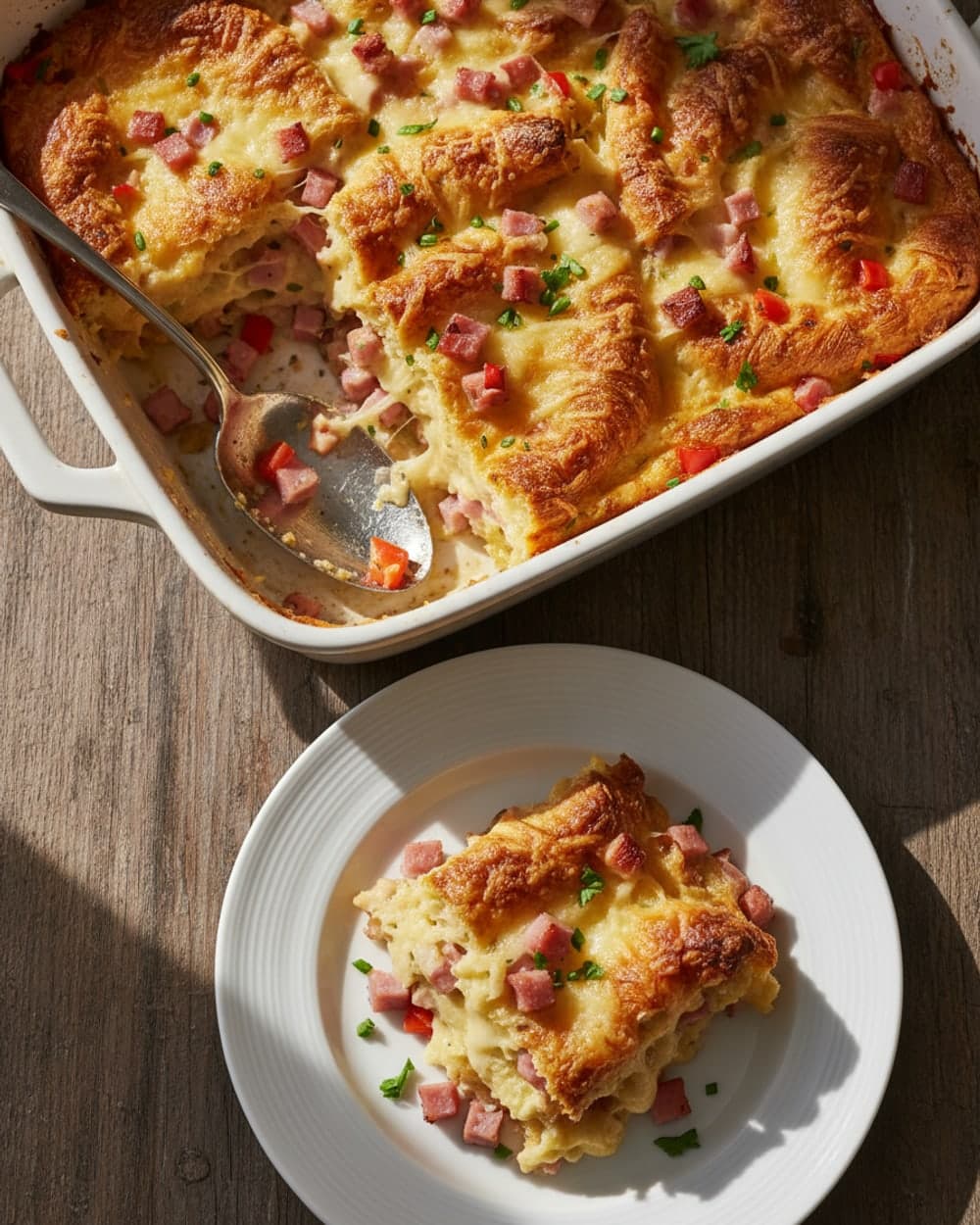 Croissant Ham Swiss Pair