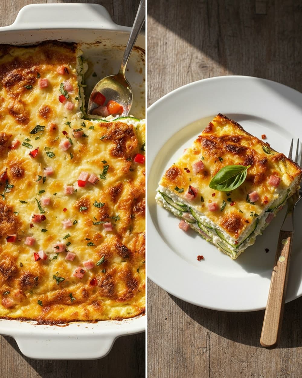 Zucchini Ricotta Basil Pair