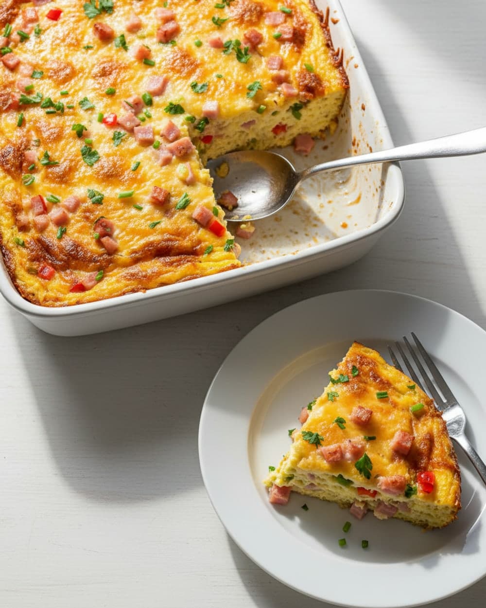 Fifteen-minute egg bakes