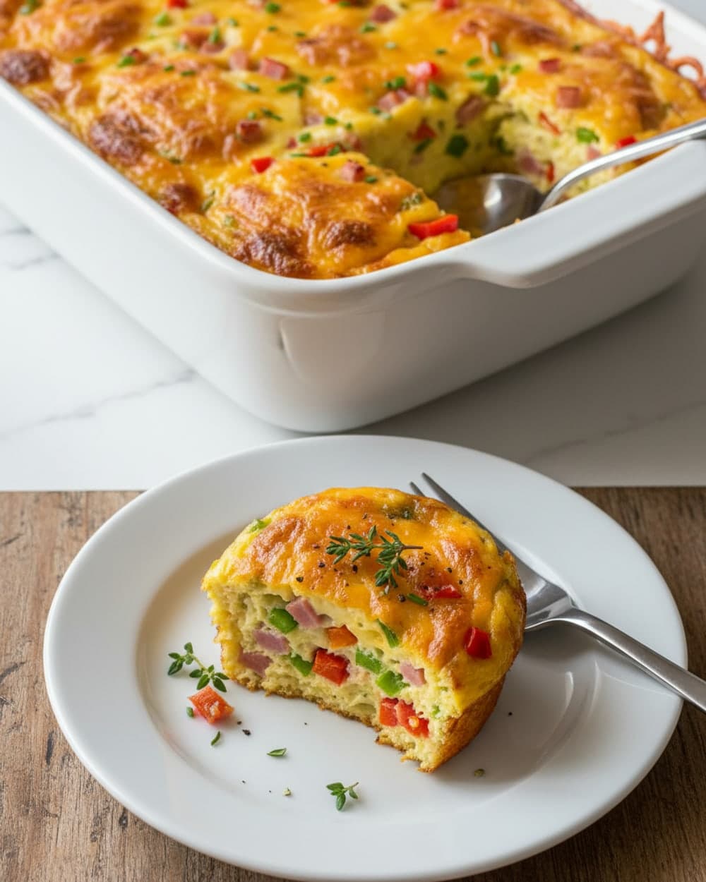 Twenty-five-minute egg muffins
