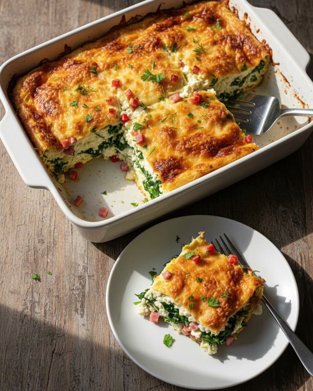 Spinach Feta Egg-White Wrap