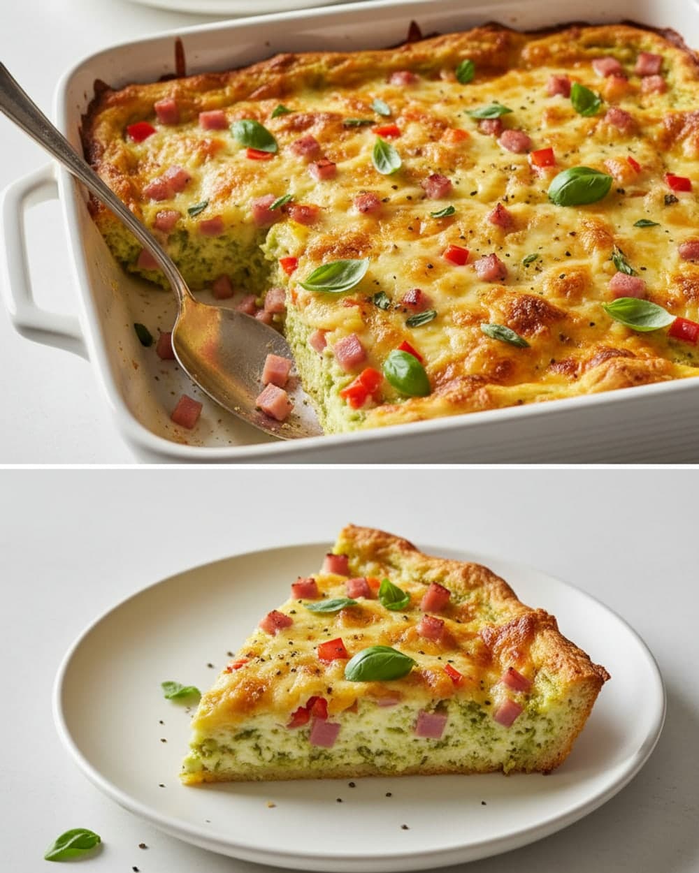 Pesto Egg White Pizza