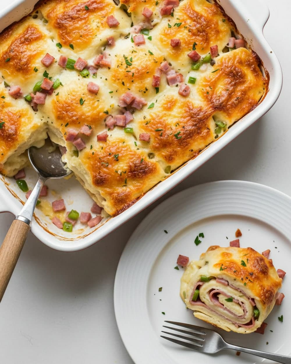Ham Swiss Rollups