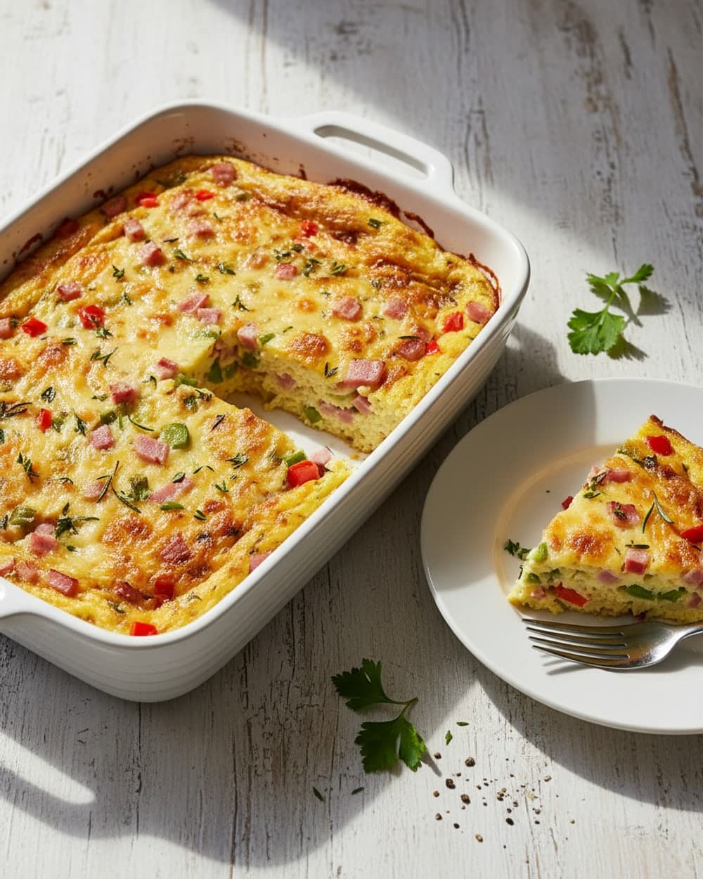 Garlic Herb Frittata