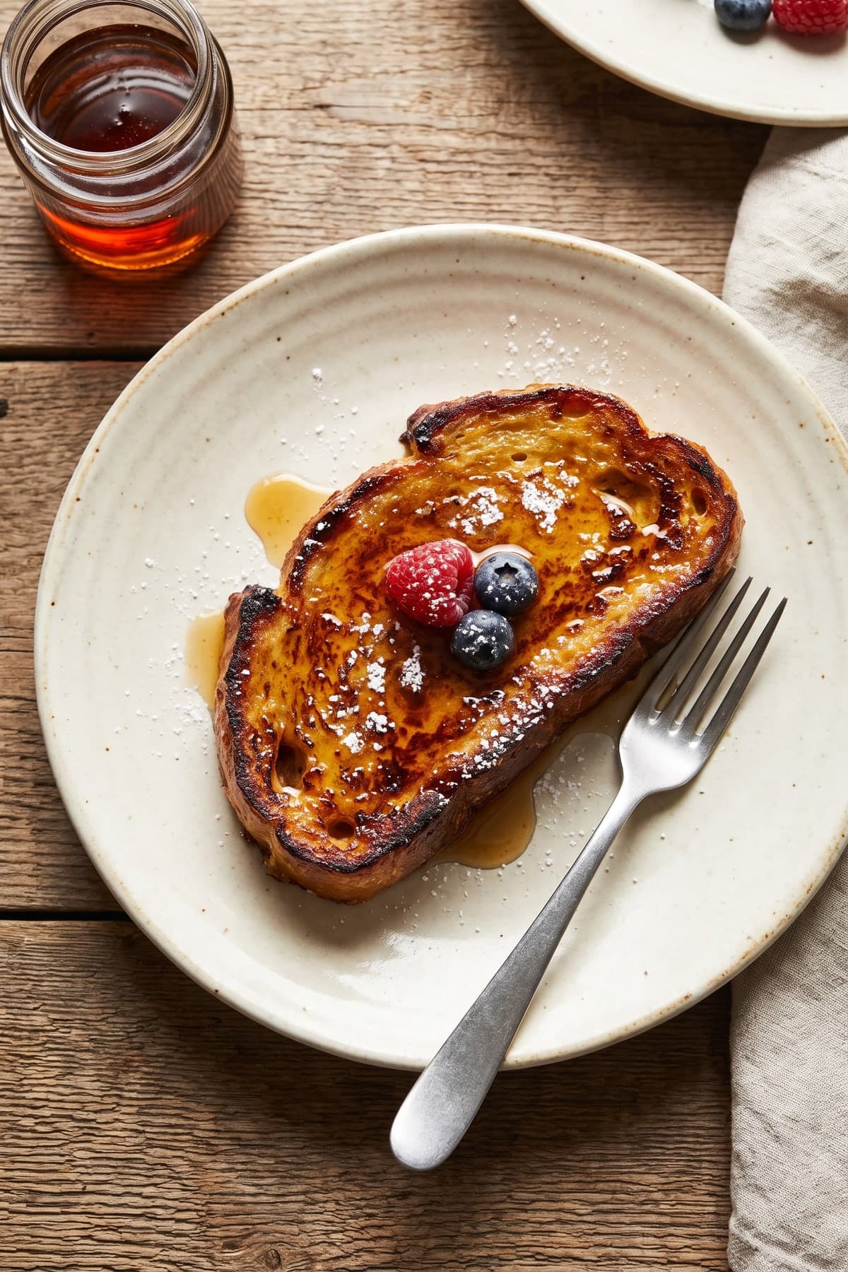 French Toast Recipe With Deep-Soaked Vanilla Custard
