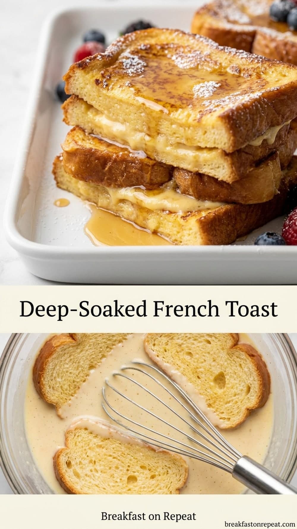 Deep-Soaked French Toast