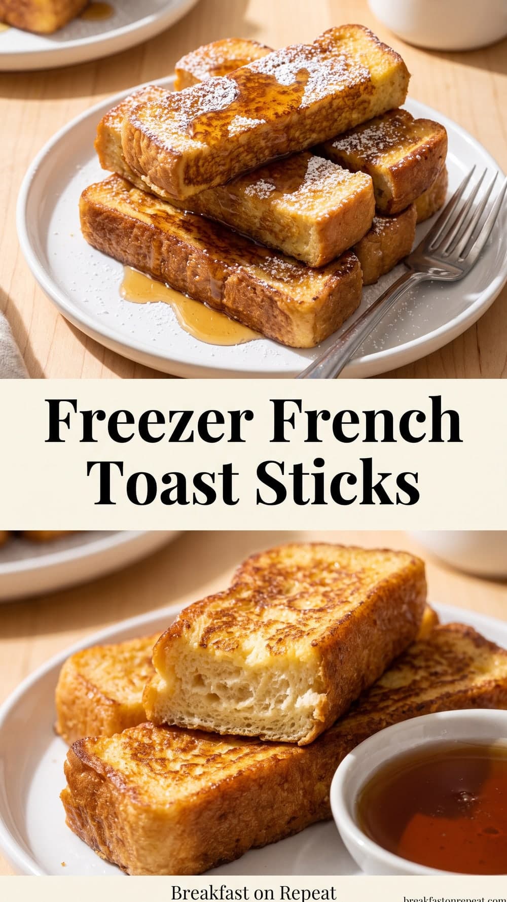 Freezer French Toast Sticks