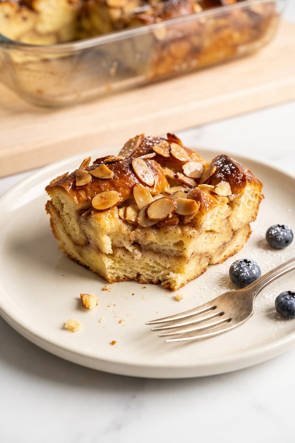 Overnight French Toast Casserole That Soaks Eight Hours ready to serve