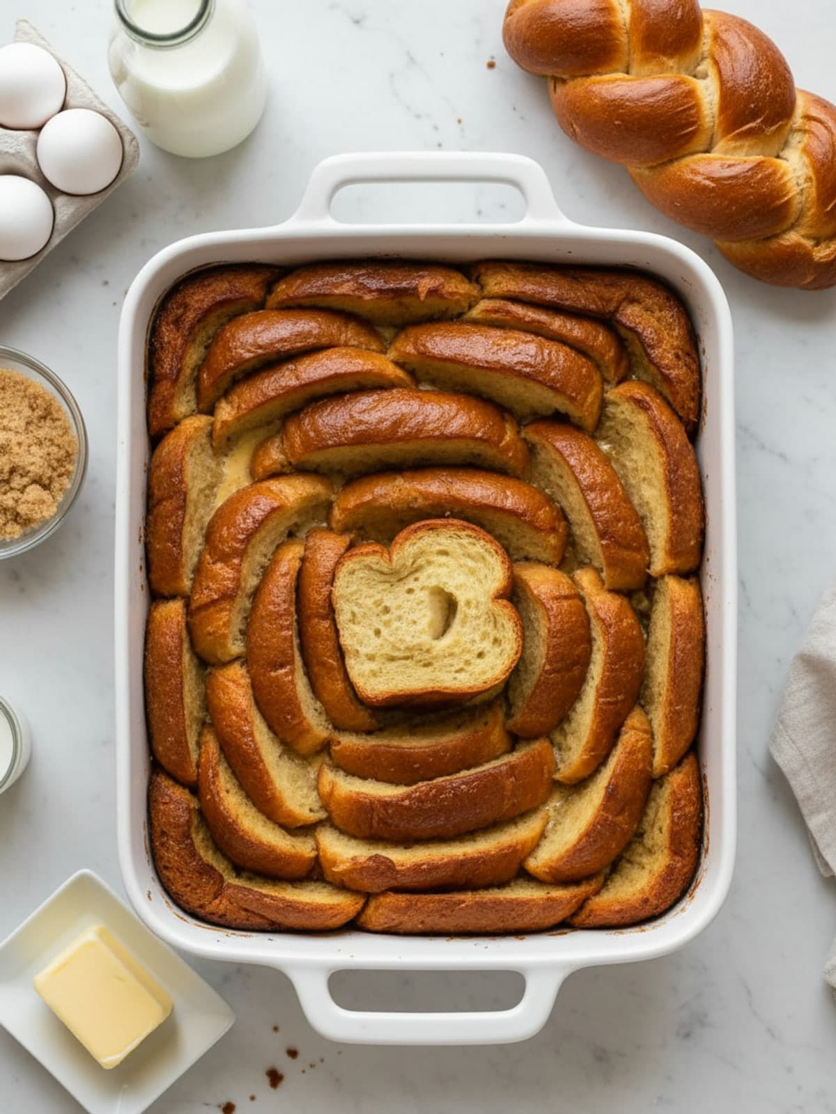 Overnight French Toast You Cover and Forget: Cook or chill to the center cue