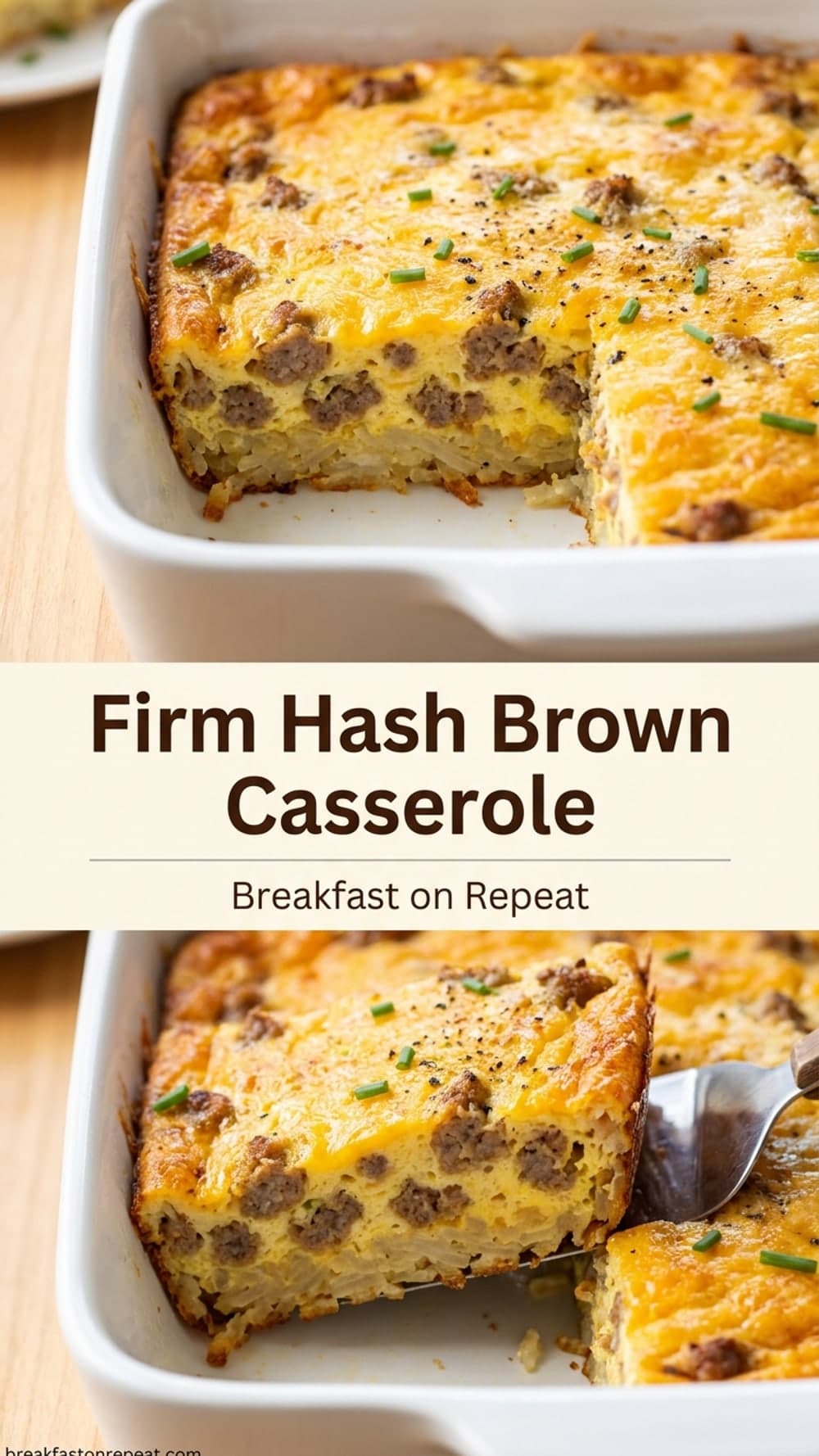 Firm Hash Brown Casserole