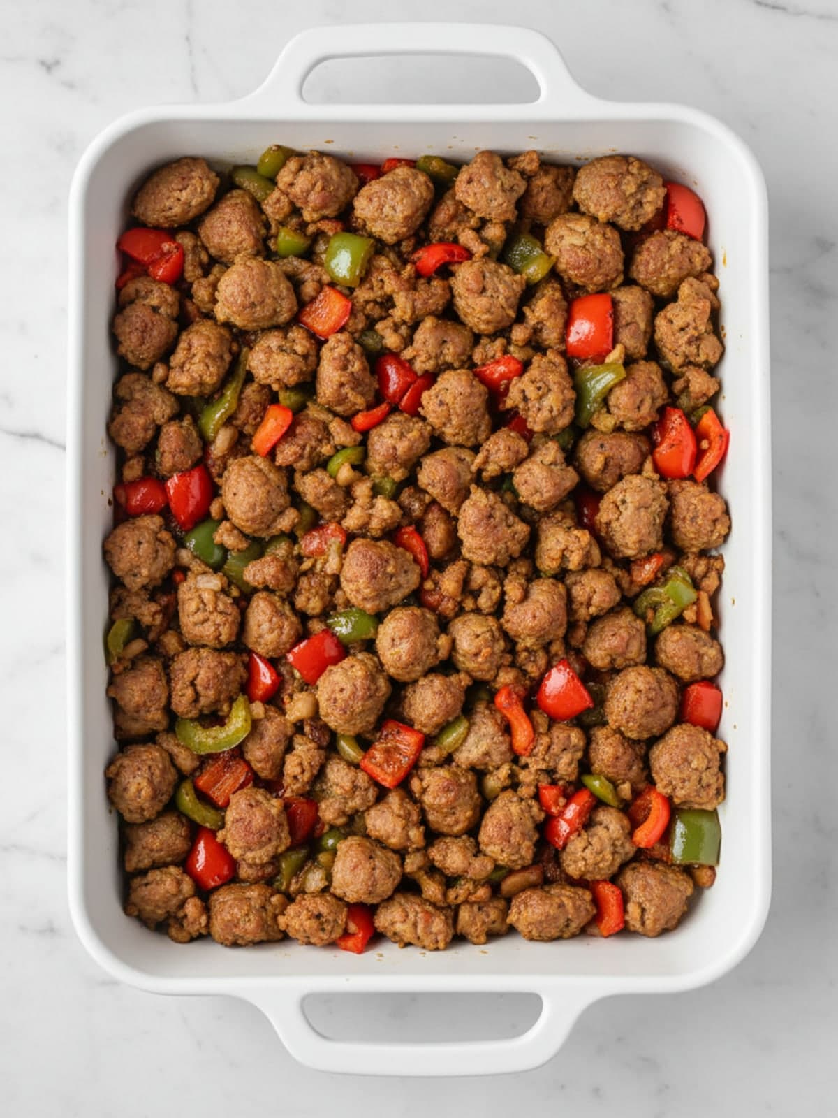 Sausage Breakfast Casserole Without a Soggy Middle: Reach the assembly checkpoint