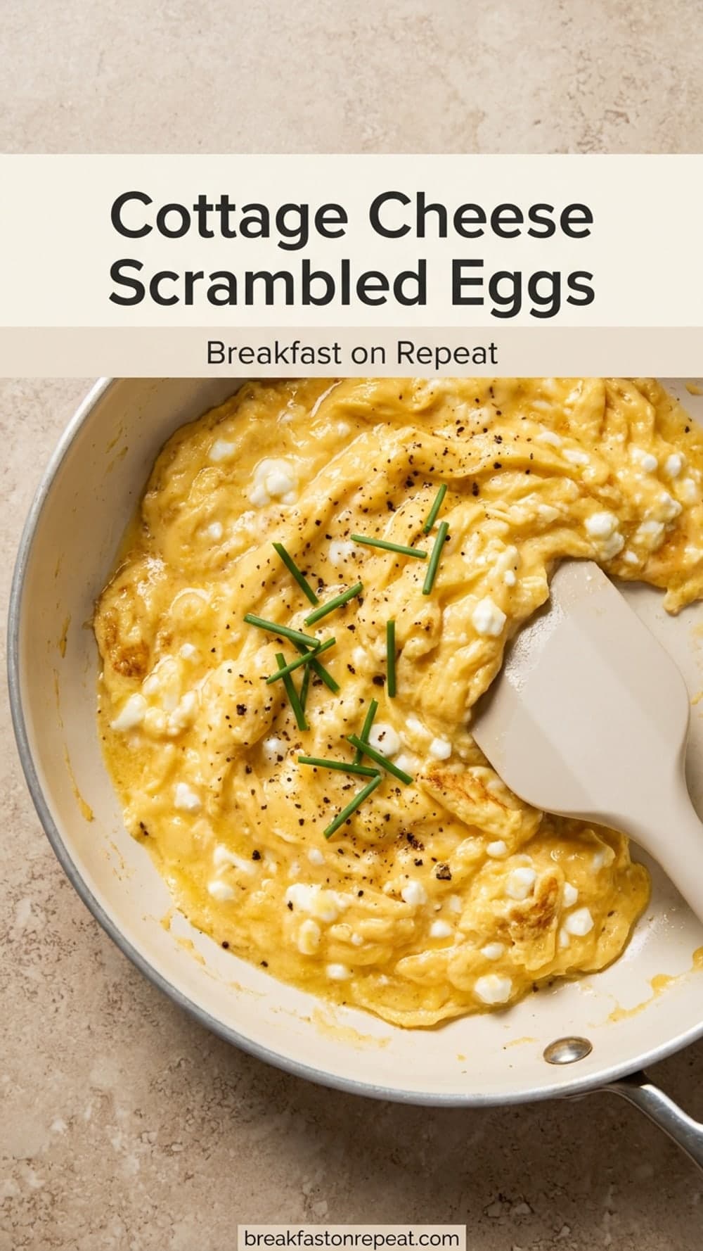 Cottage Cheese Scrambled Eggs