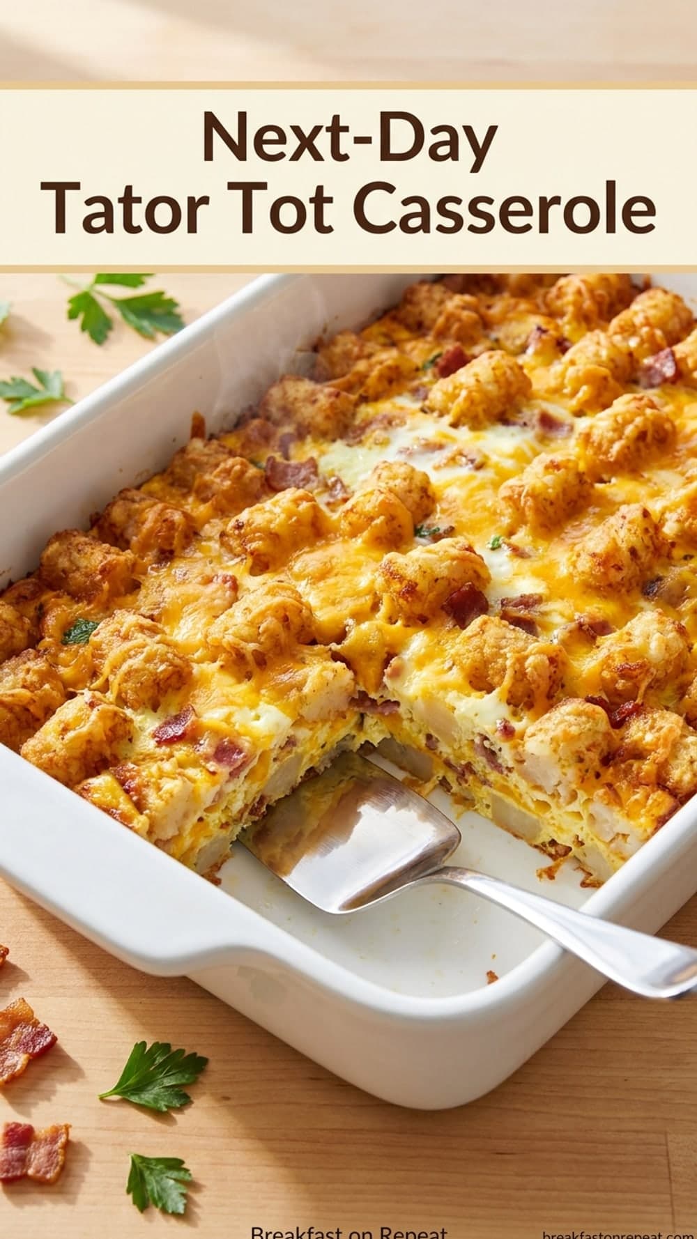 Next-Day Tator Tot Casserole
