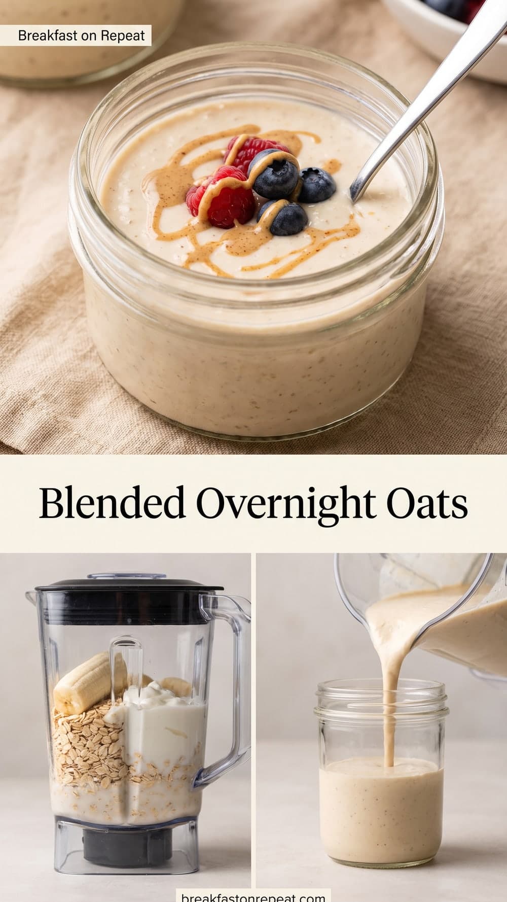 Blended Overnight Oats