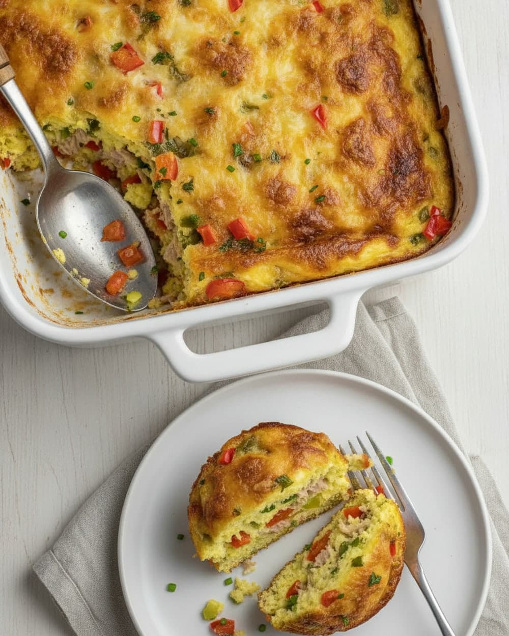 Turkey Pepper Egg Muffins