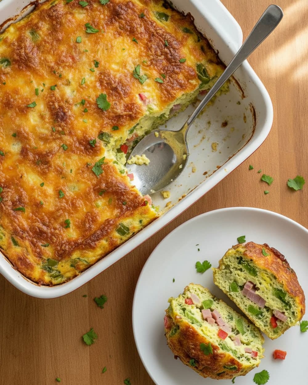 Green Chile Egg Muffins