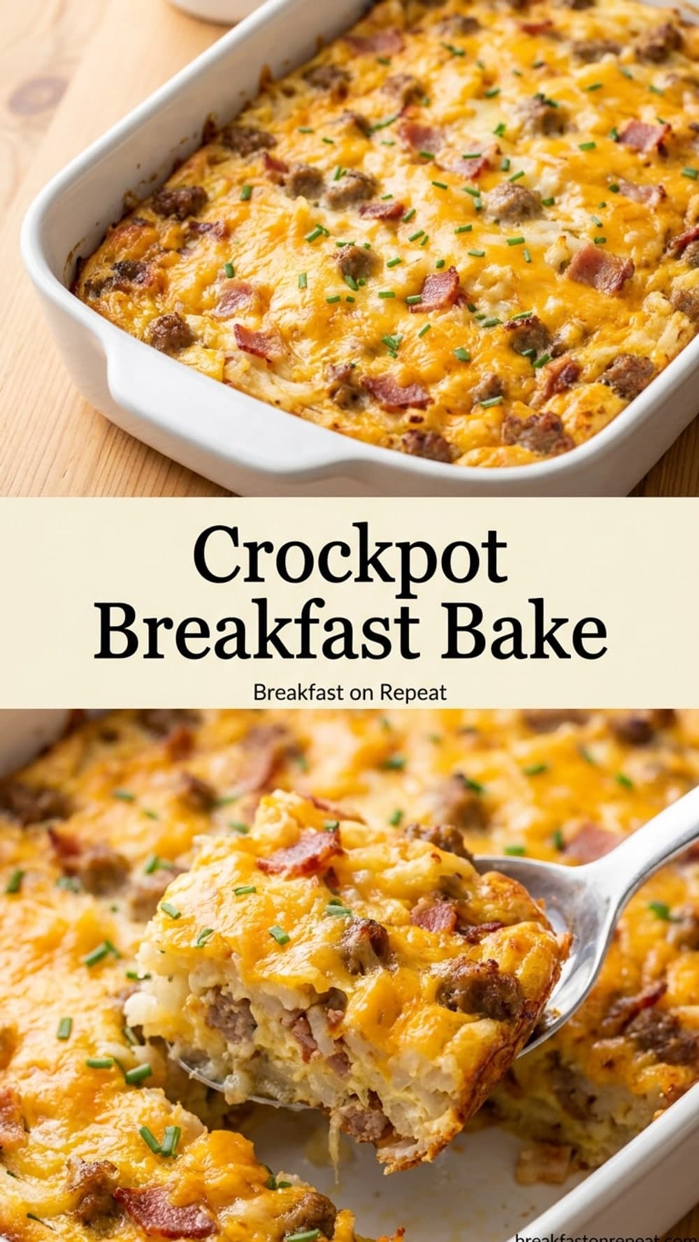 Crockpot Breakfast Bake