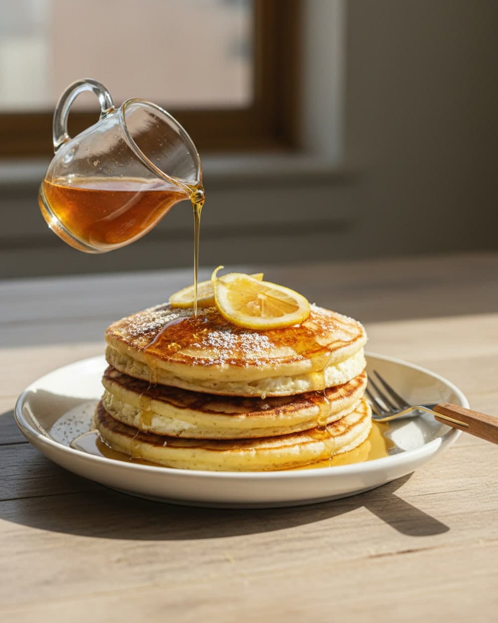 Lemon Ricotta Pancakes
