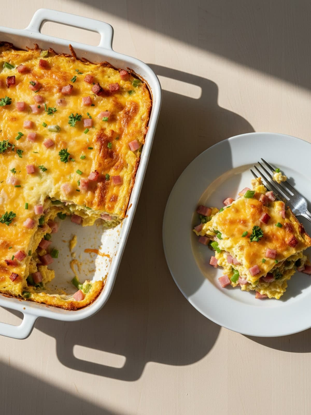 Fluffy Scrambled Eggs Without Milk or Cream: Melt butter gently