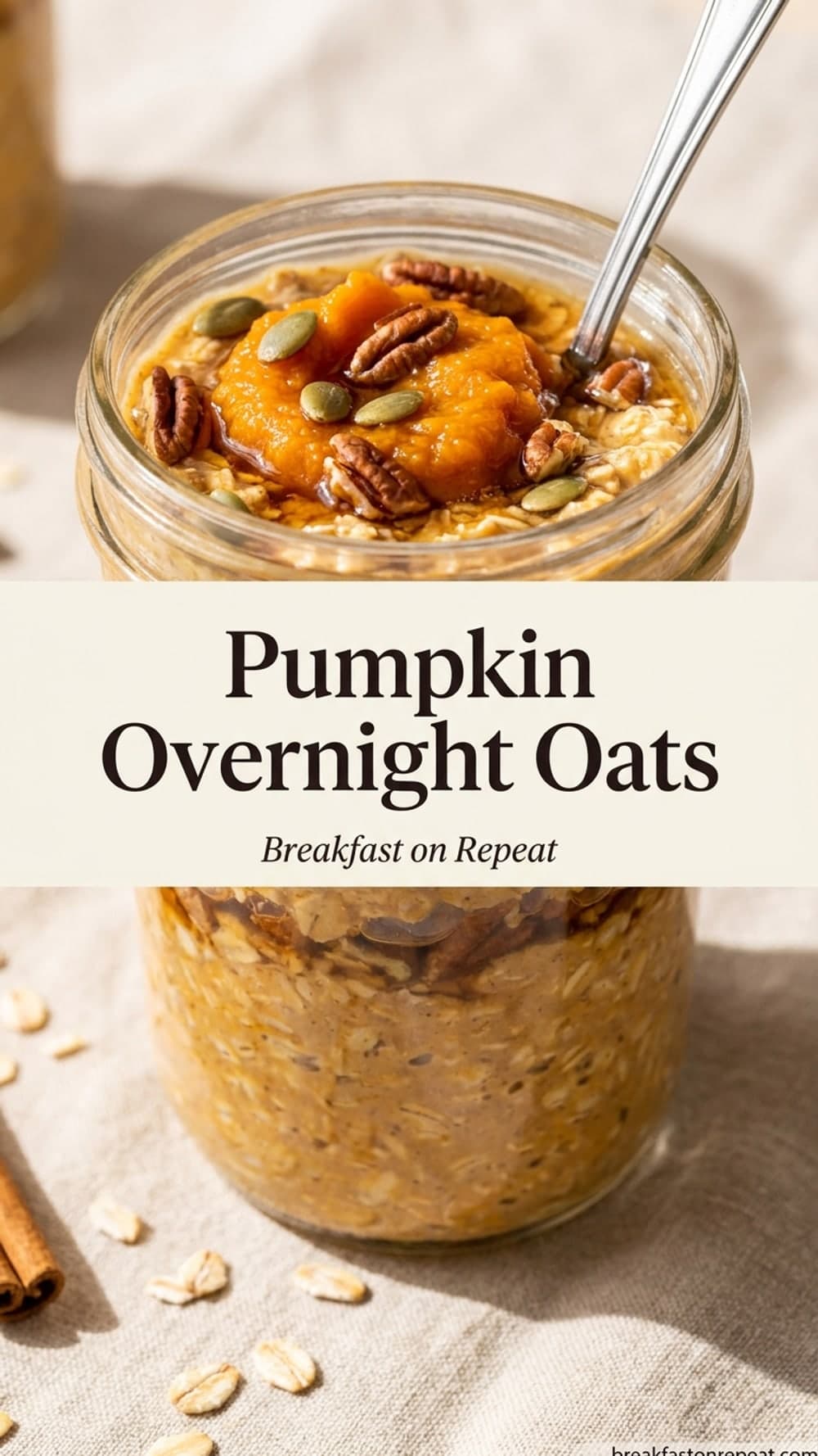 Pumpkin Overnight Oats