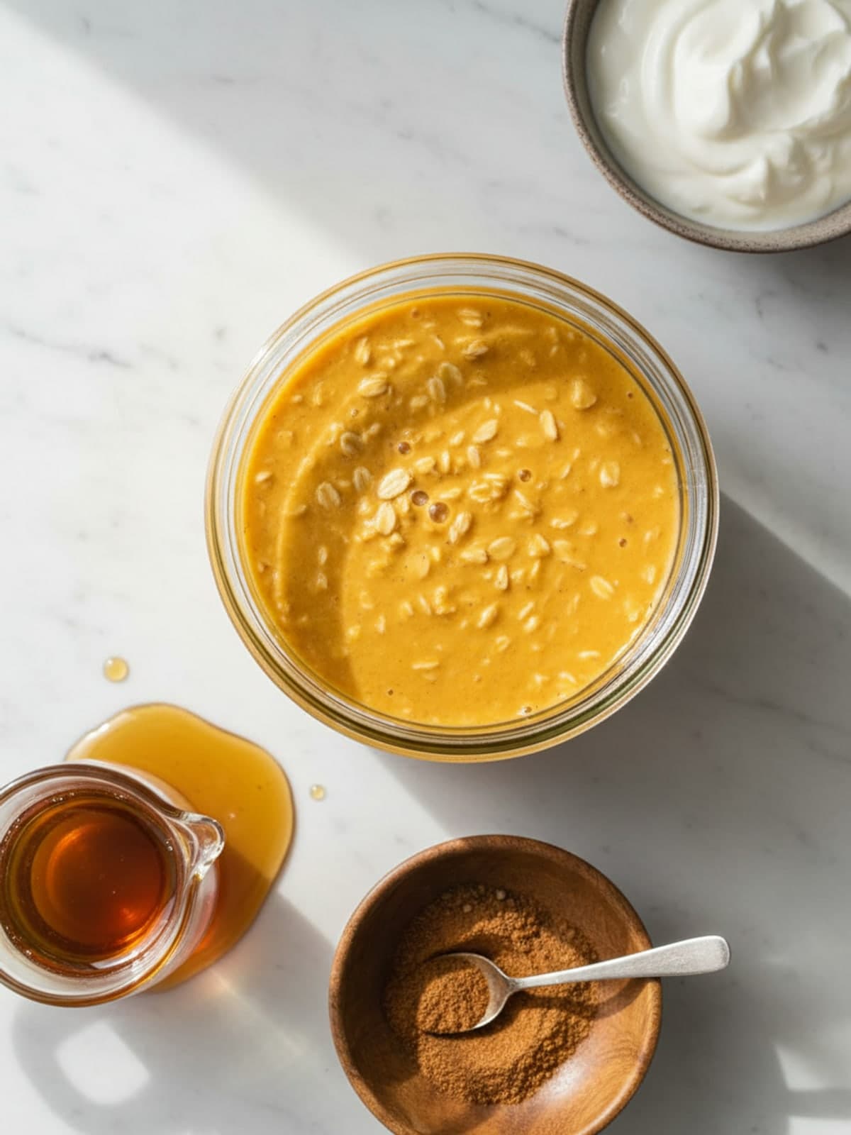 Pumpkin Overnight Oats With Real Pumpkin Puree: Reach the assembly checkpoint
